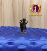 Miniature Brass Vishnu Lakshmi Statue 1.4 Inch