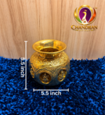 Premium Brass Ashtalakshmi Kalash 5.5 Inch
