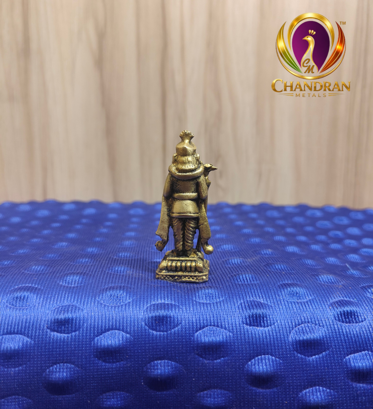 Premium Brass Lord Palani Raja Murugan 2.2 Inch