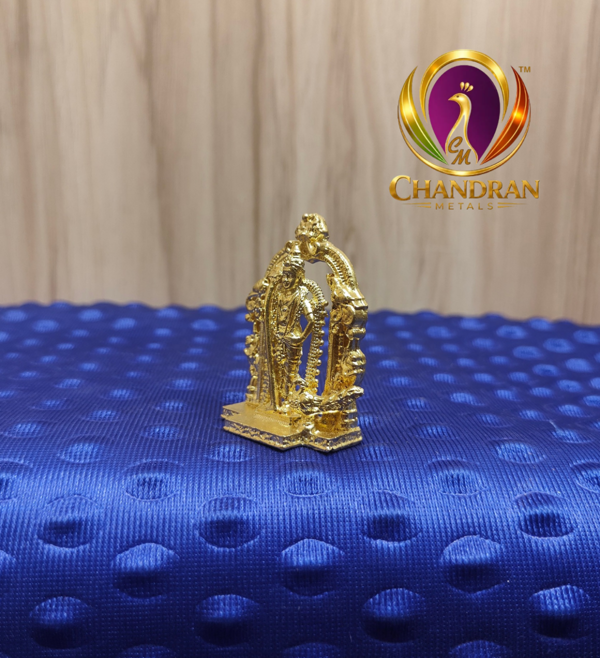Premium Brass Malaysia Murugan Statue 2 Inch