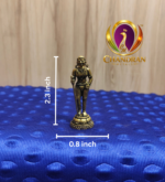 Premium Brass Palani Andi Murugan Statue 2.3 Inch
