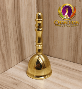 Premium Brass Pooja Bell 4.5 Inch