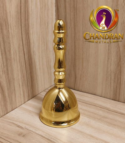 Premium Brass Pooja Bell 4.5 Inch