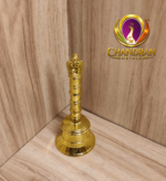 Premium Brass Pooja Bell With Garuda Handle 4.6 Inch