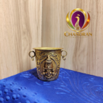 Premium Brass Tirupati Balaji Pooja Glass 3 Inch