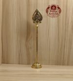 Brass Vel Stand 12 Inch