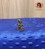 Miniature Brass Ganesh Idol 1.2 Inch