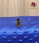 Miniature Brass Ganesh Idol 1.2 Inch