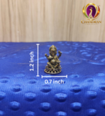 Miniature Brass Ganesh Idol 1.2 Inch