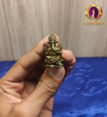 Miniature Brass Ganesh Idol 1.2 Inch