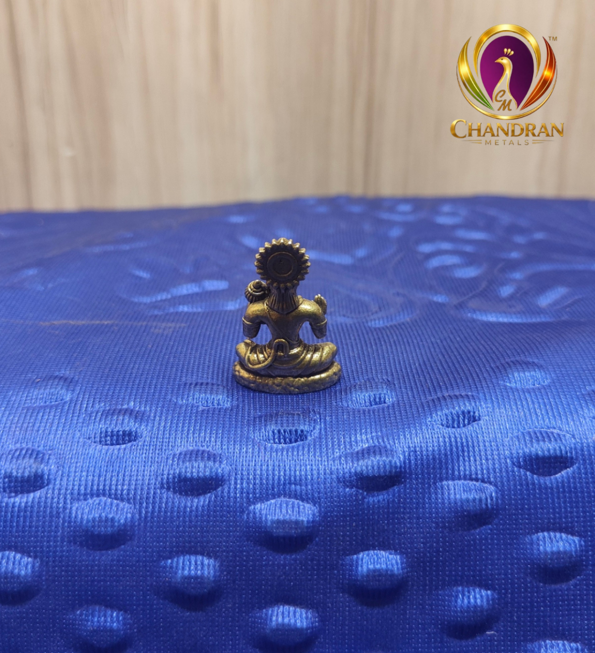 Miniature Brass Hanuman Idol 1.5 Inch