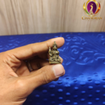 Miniature Brass Naga Phanyanak Nakee Statue 1.2 Inch