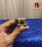 Miniature Brass Tiger Statue 1 Inch