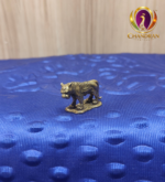 Miniature Brass Tiger Statue 1 Inch