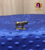 Miniature Brass Tiger Statue 1 Inch