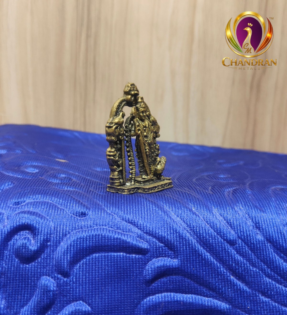Premium Brass Malaysia Murugan Statue 2 Inch