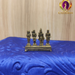 Premium Brass Nalvar Statue 2 Inch