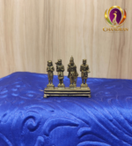 Premium Brass Nalvar Statue 2 Inch