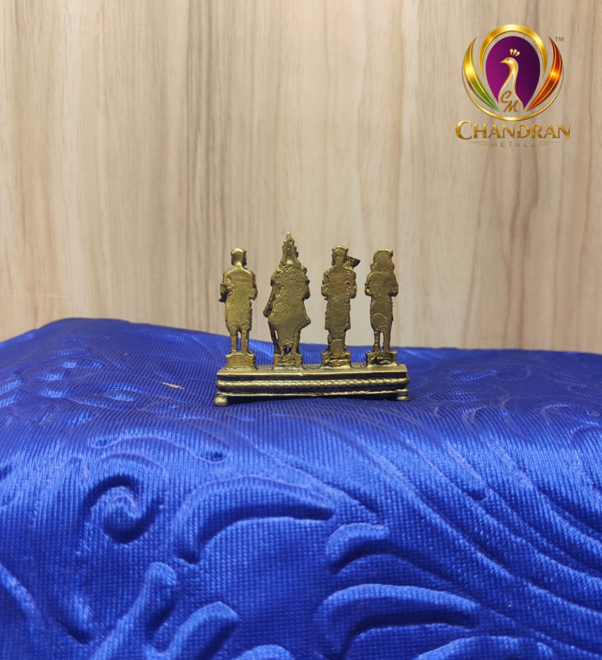 Premium Brass Nalvar Statue 2 Inch