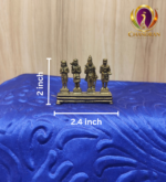 Premium Brass Nalvar Statue 2 Inch