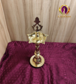 Brass Kashi Kollam Kuthu Vilaku 4 Inch