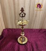 Brass Kashi Kollam Kuthu Vilaku 4 Inch last view