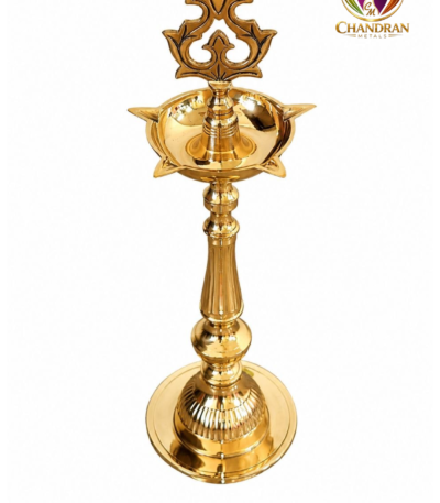 Brass Kashi Kollam Kuthu Vilaku 5.5 Inch