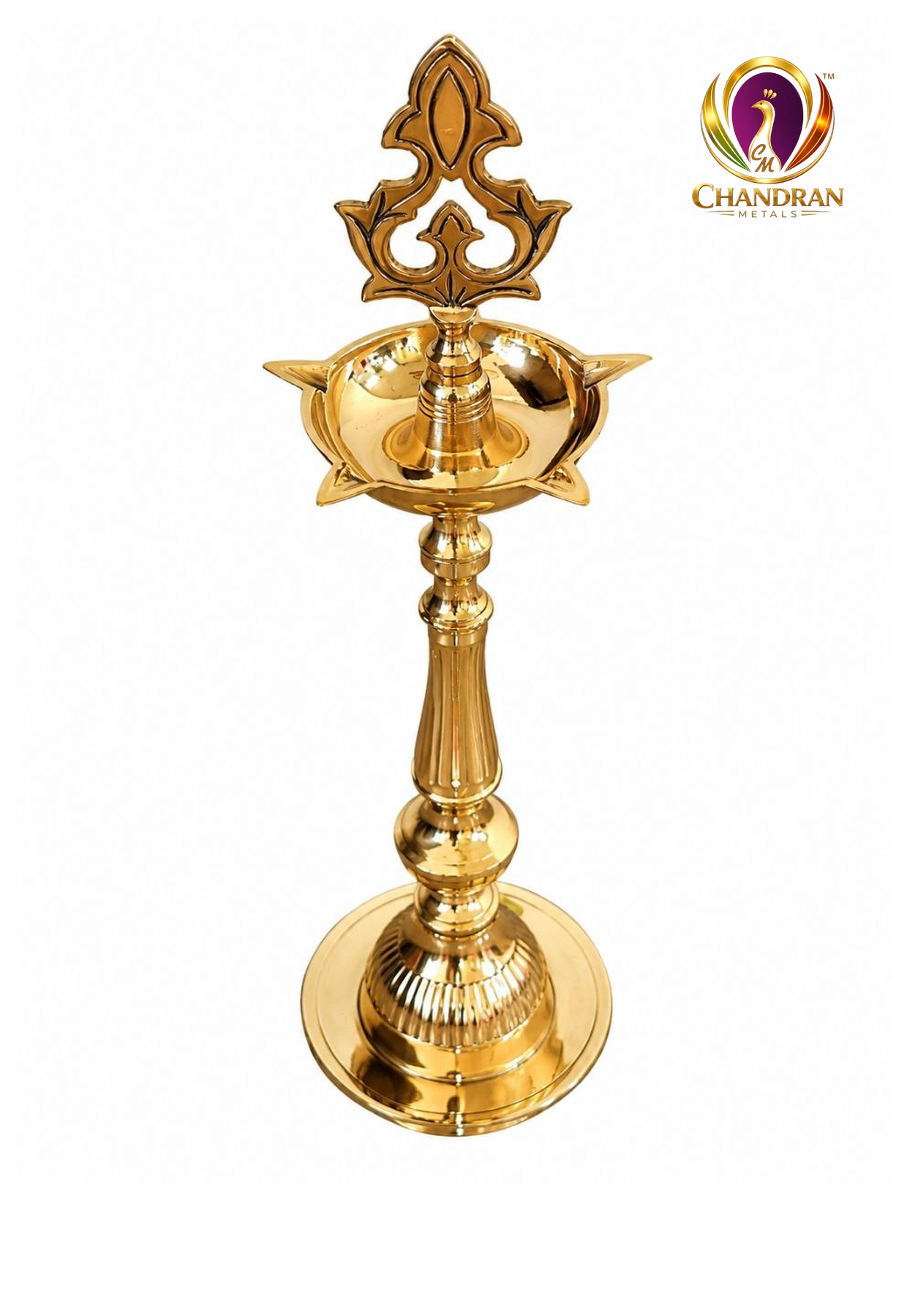 Brass Kashi Kollam Kuthu Vilaku 5.5 Inch Brass Kashi Kollam Kuthu Vilaku 5.5 Inch