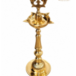 Brass Kashi Kollam Kuthu Vilaku 7.5 Inch