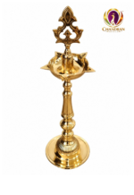 Brass Kashi Kollam Kuthu Vilaku 7.5 Inch