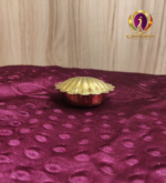 Brass Shell Shape KumKum Box 0.8 Inch