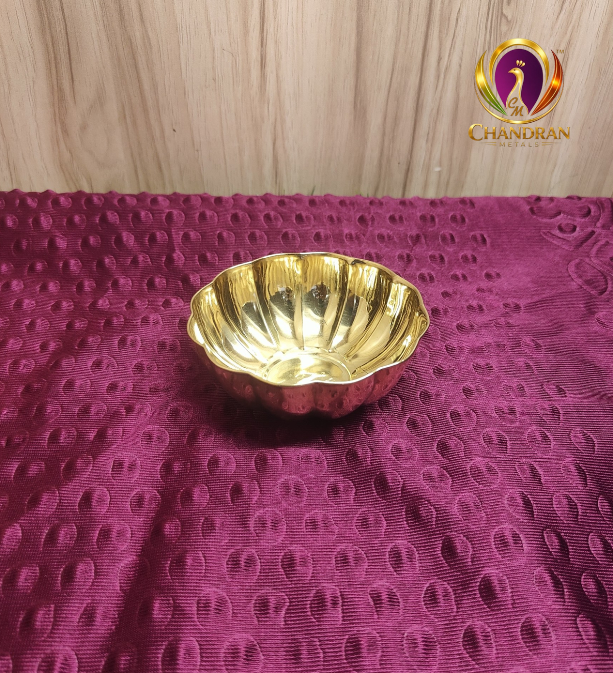 Brass Shesmal Bowl 1.5 Inch last view