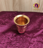 Copper Glass Tumbler 3.5 Inch top view