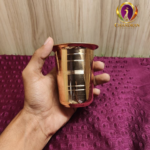 Copper Glass Tumbler 3 Inch