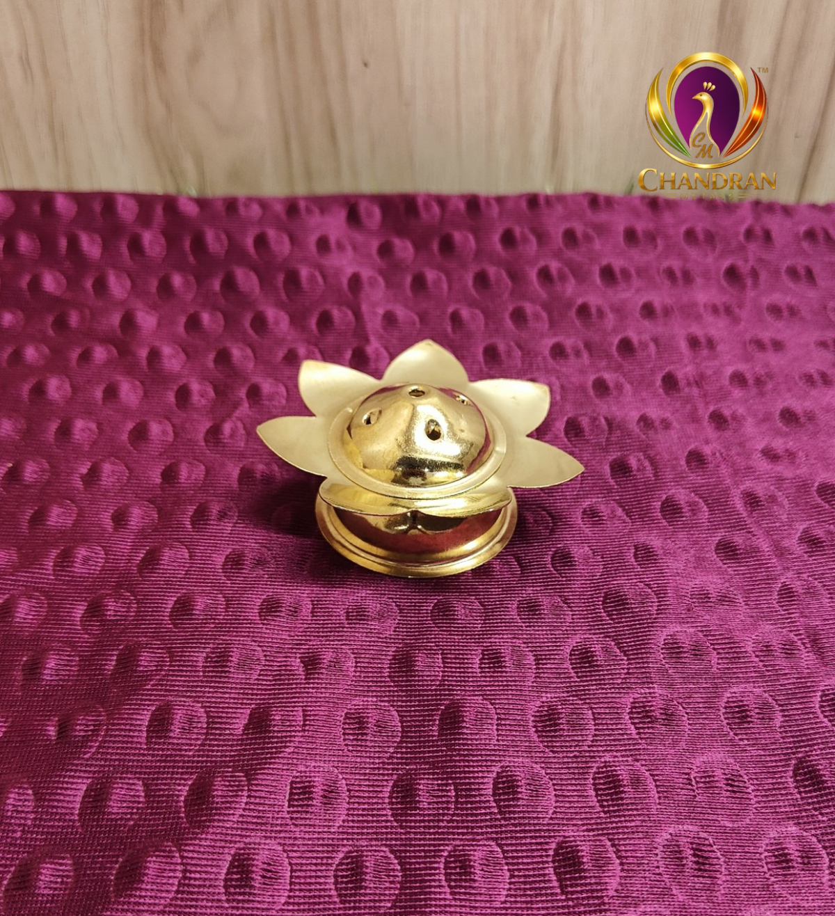 Brass Lotus Agarbatti Stand 1.3 Inch last updated