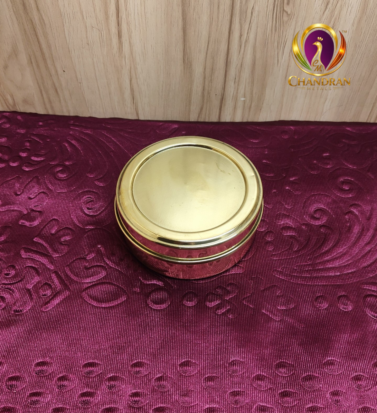 Brass Masala Box 4.2 inch