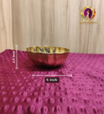 Brass Shesmal Bowl 2.5 Inch measurements